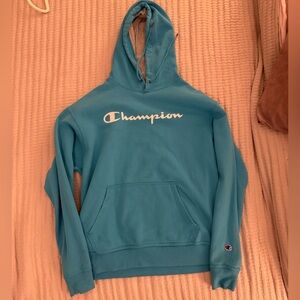 Champion Blue Pullover Hoodie